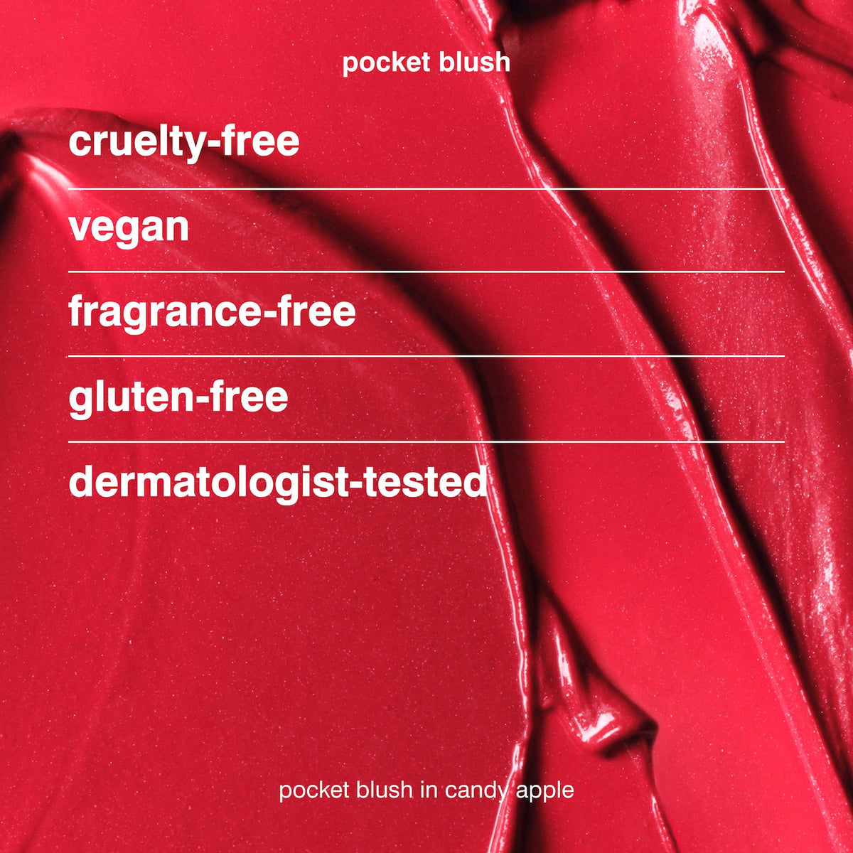 Rhode Pocket Blush Buildable Hydrating Cream Blush - Candy Apple