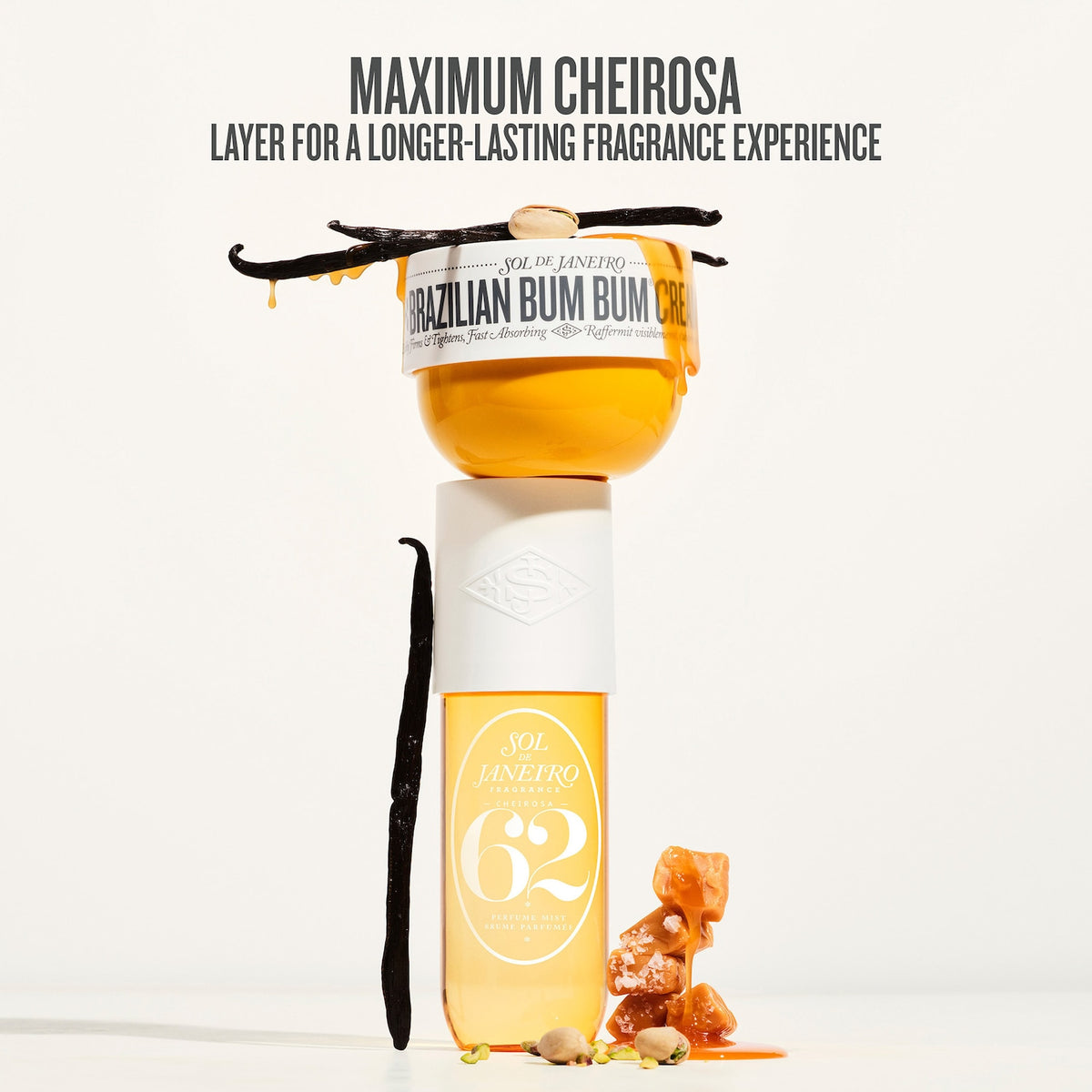Sol de Janeiro Brazilian Bum Bum Visibly Firming Refillable Body Cream with Caffeine-Rich Guaranà - 240 ml - $48.00