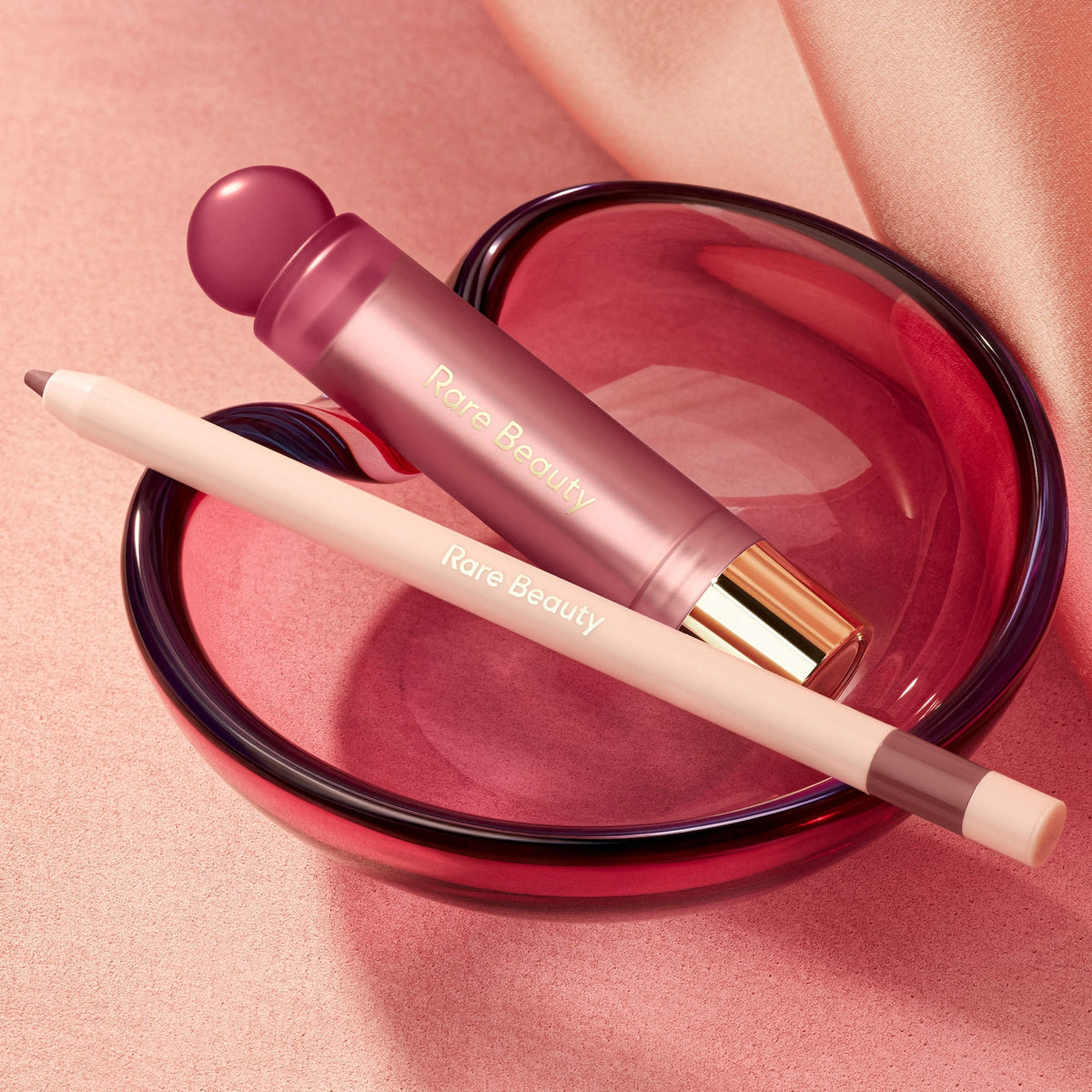 Rare Beauty by Selena Gomez Mauve Faves Lip Duo Makeup Gift Set - SKU-3014602