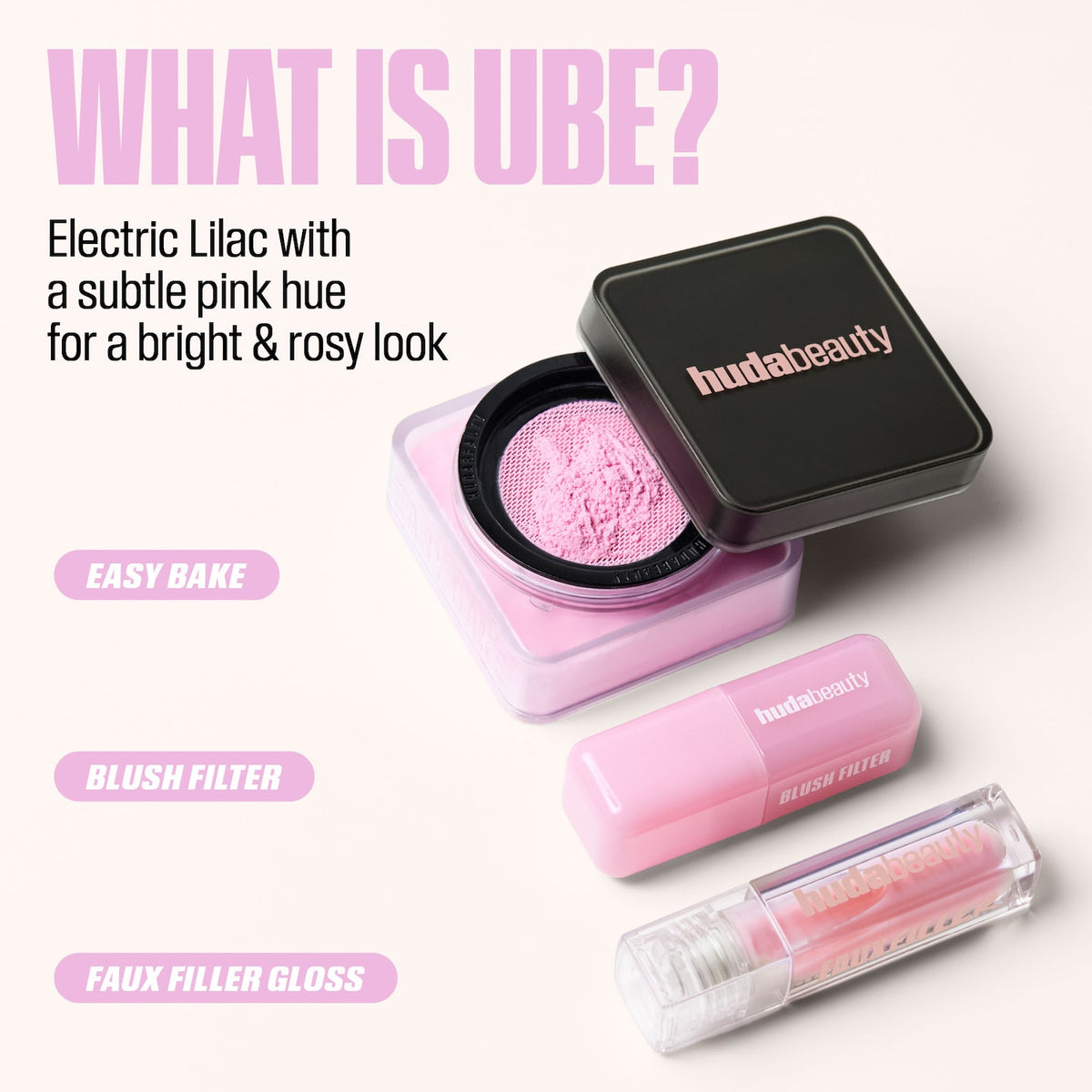 Huda Beauty Faux Filler Shiny Non-Sticky Lip Gloss