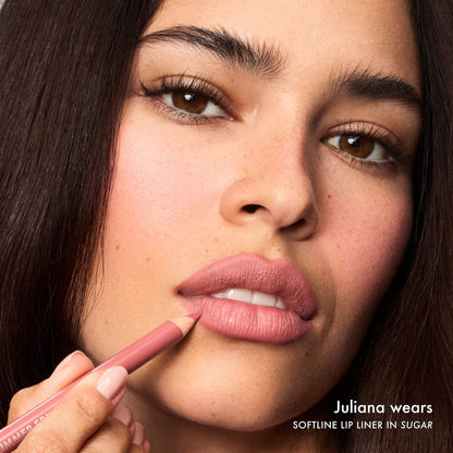 Summer Fridays SoftLine Lip Liner Creamy Sculpting Lip Pencil - Sugar - soft cool pink