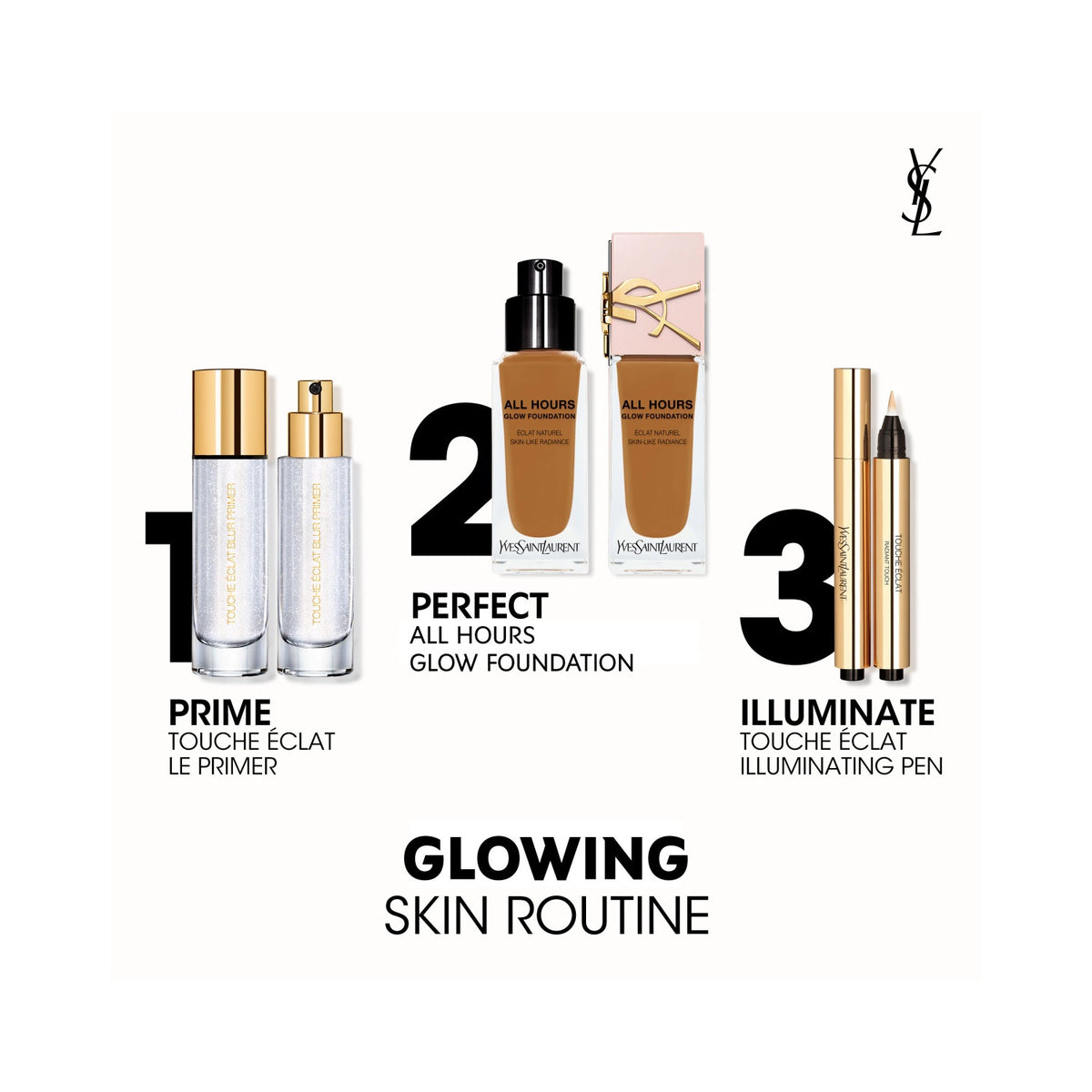 YSL Touche Éclat Illuminating Pen Highlighting Face Concealer For A Brightening And Natural Makeup Finish