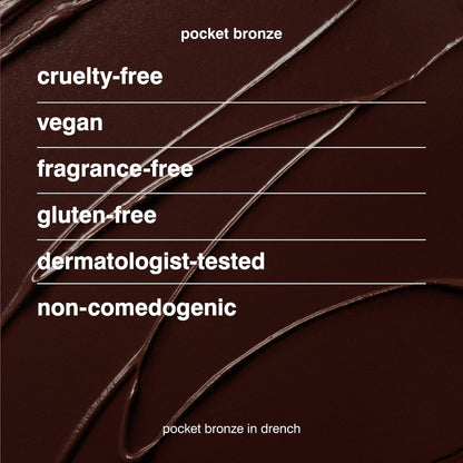 Rhode Pocket Bronze Long-Wearing Cream Bronzer - drench