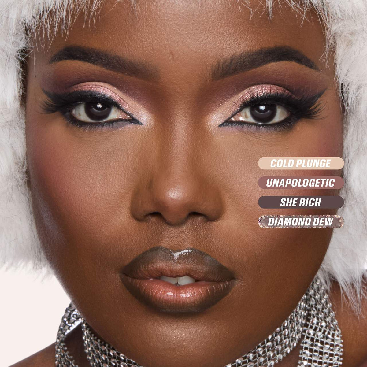 Huda Beauty Icy Nude Eyeshadow Palette - 16,1 g
