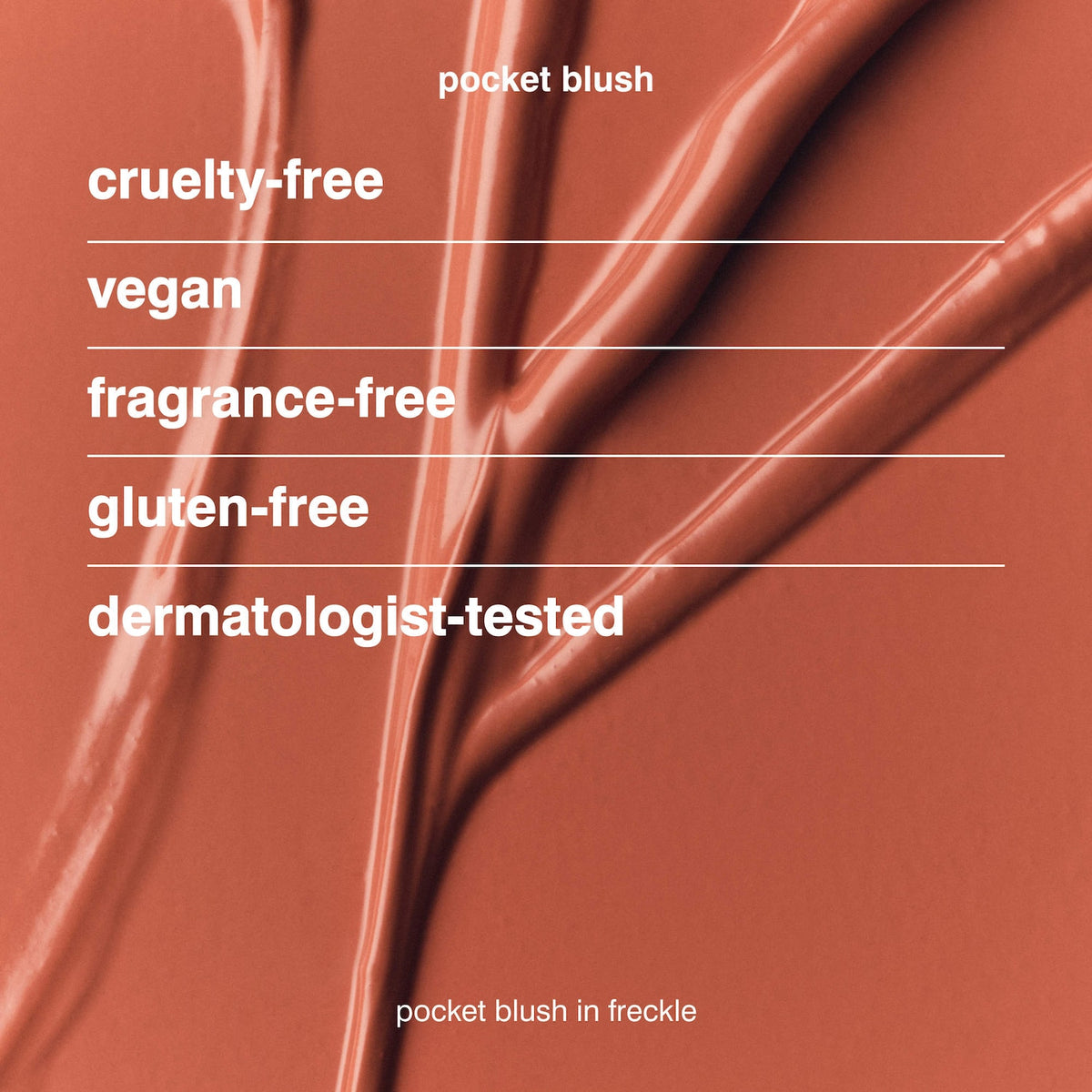 Rhode Pocket Blush Buildable Hydrating Cream Blush - Freckle - neutral peach