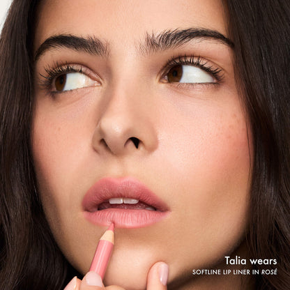 Summer Fridays SoftLine Lip Liner Creamy Sculpting Lip Pencil - Rosé - warm rosy pink