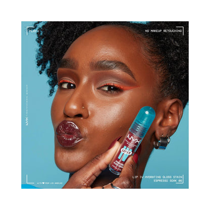 NYX Professional Makeup Lip IV Hydrating Gloss Stain, Lip Gloss