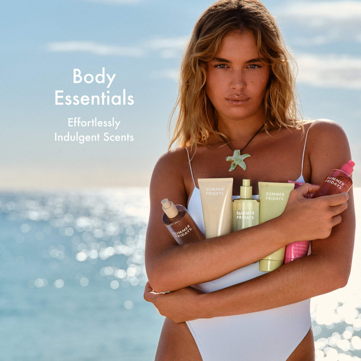Summer Fridays Pink Guava Hair + Body Fragrance Mist with Guava Nectar + Sweet Strawberry - 240 ml
