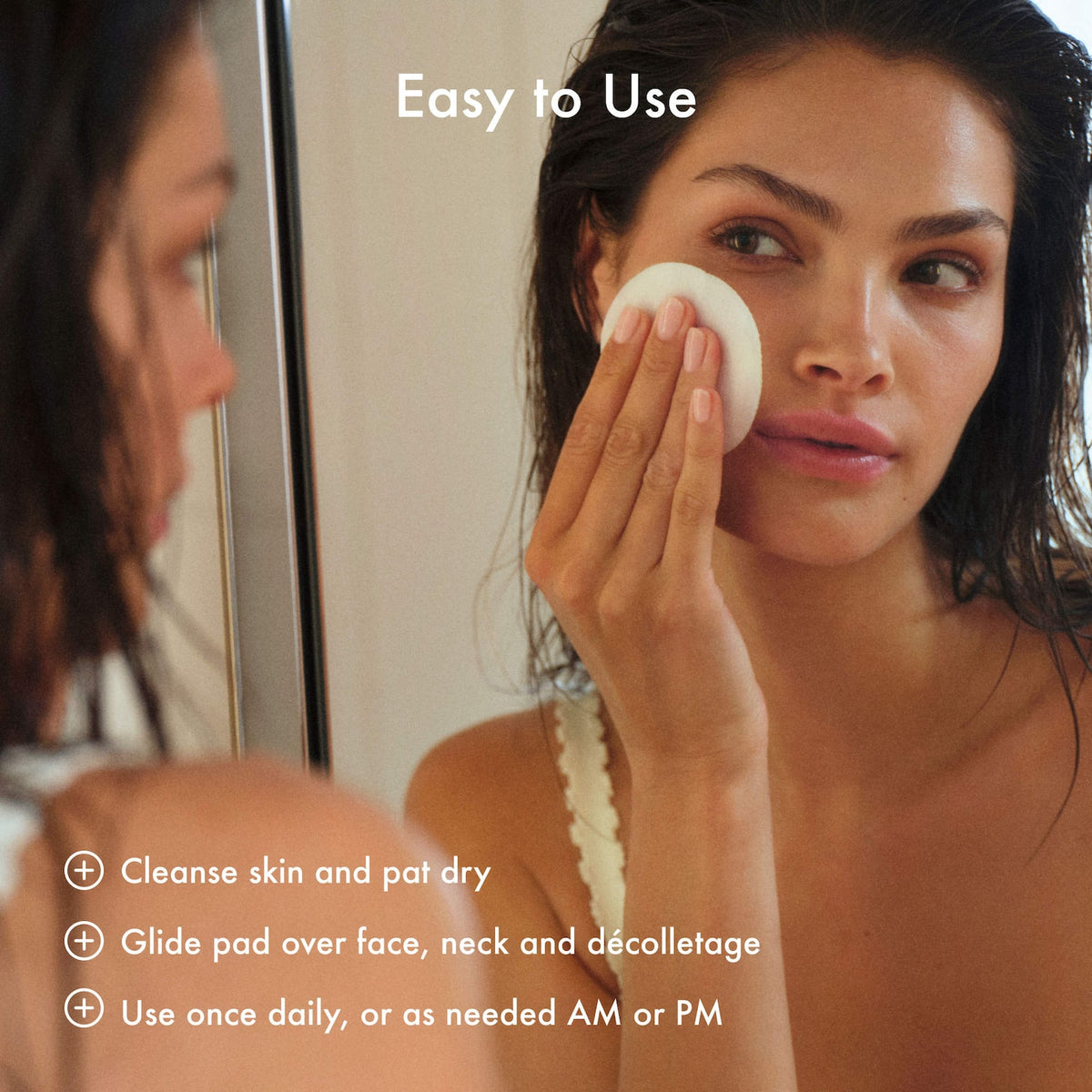 Summer Fridays Gentle Reset Daily Exfoliating Pads to Smooth + Minimize Pores with AHAs - 30 discos