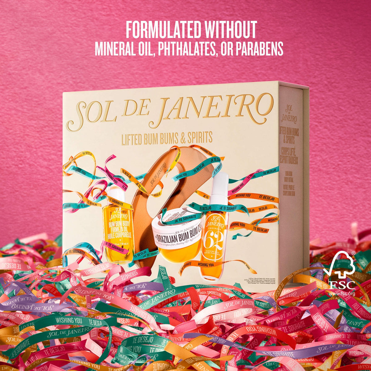 Sol de Janeiro Lifted Bum Bums & Spirits Body Ritual Gift Set