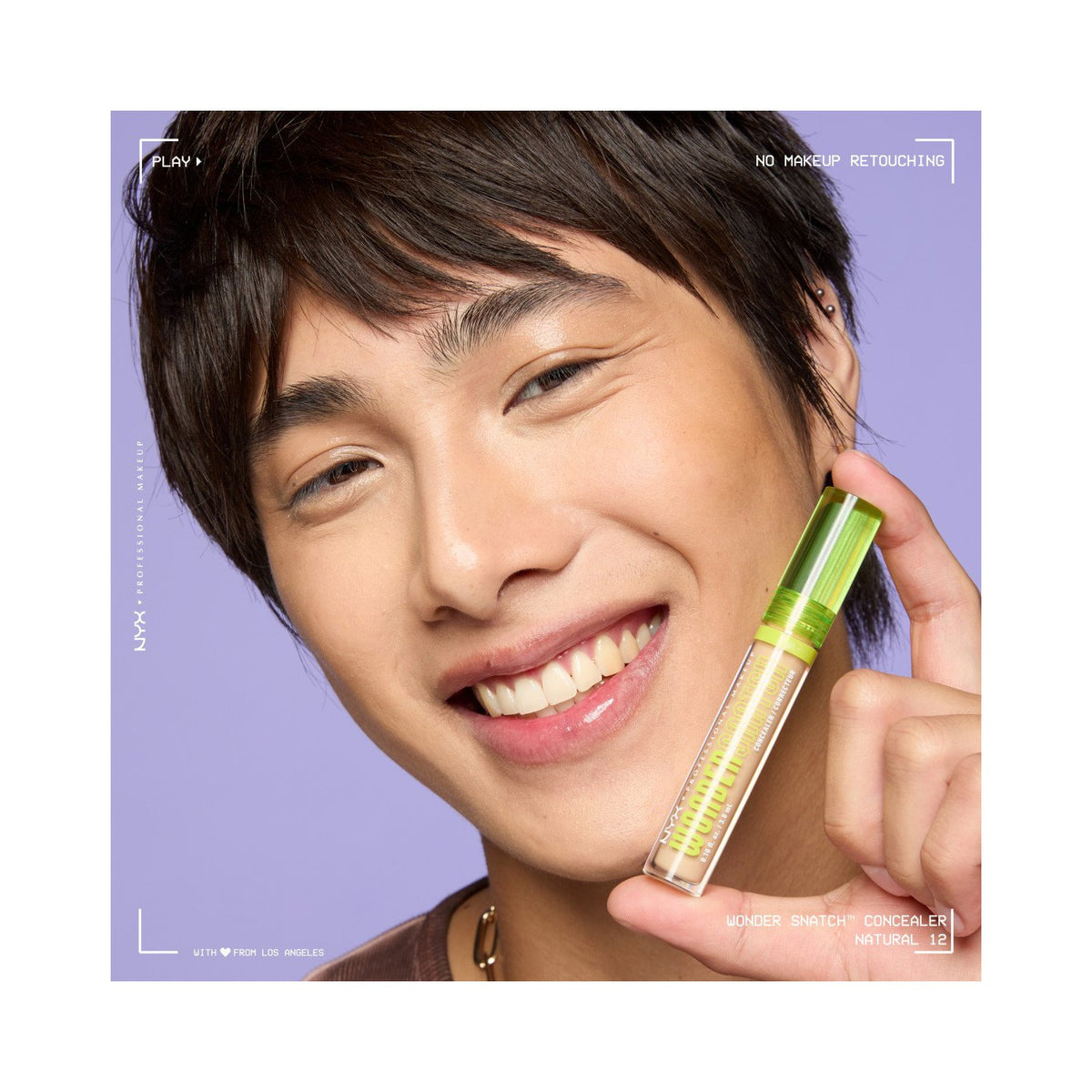 NYX Professional Makeup Wonder Snatch Concealer, Liquid Concealer, Up to 24h Hydration, Waterproof Wear