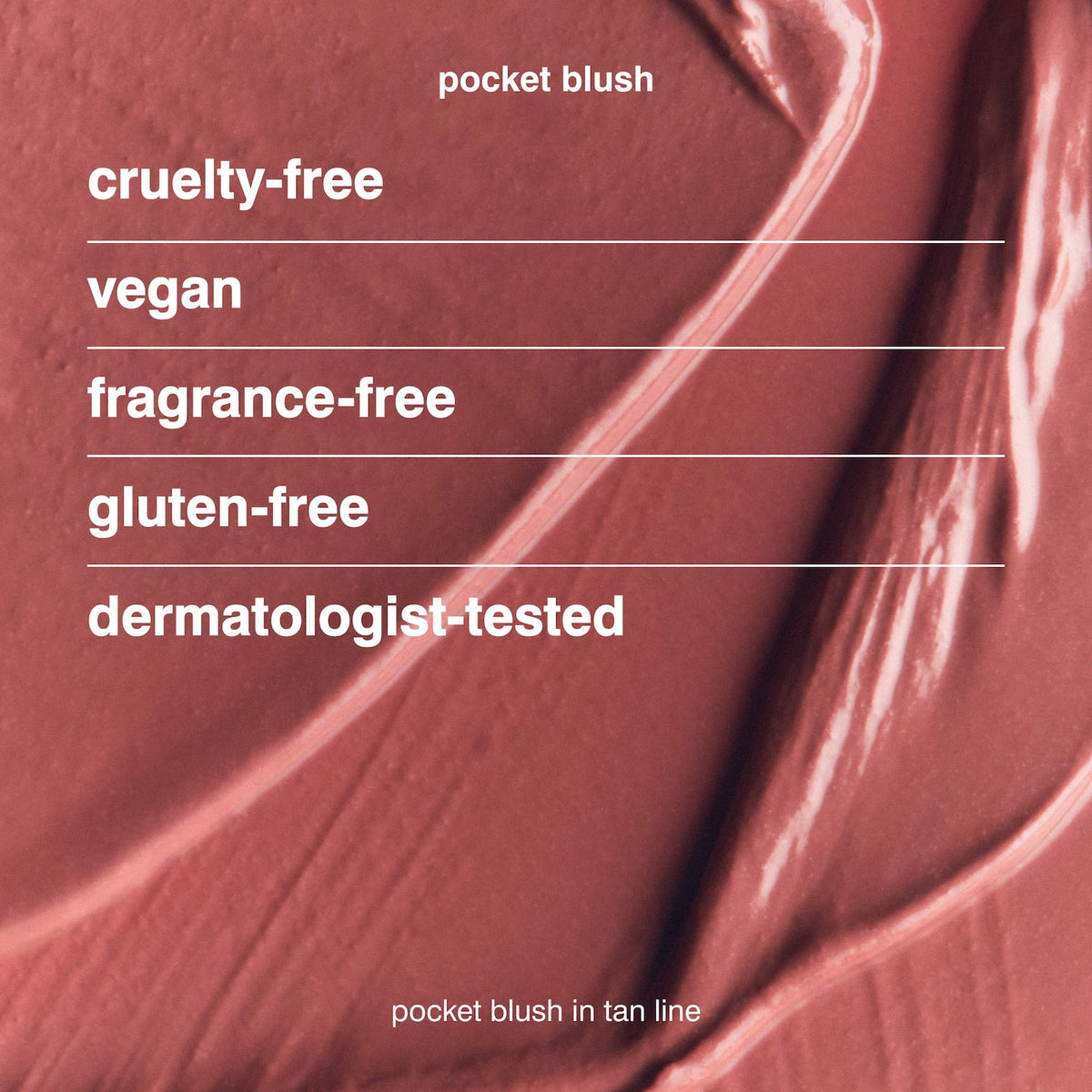 Rhode Pocket Blush Buildable Hydrating Cream Blush - Tan Line - pinky tan