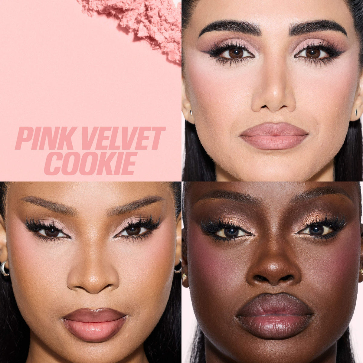 Huda Beauty Easy Bake Airbrush Matte Pressed Setting Powder - Pink Velvet Cookie