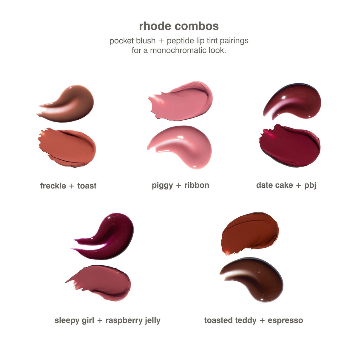 Rhode Peptide Lip Tint Nourishing Glaze - Toast - rose taupe