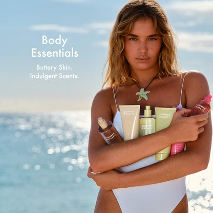 Summer Fridays Body Butter Balm Vanilla - Rich Body Cream with Hyaluronic Acid - 60 ml
