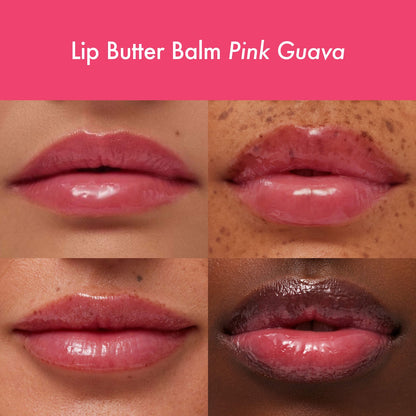 Summer Fridays Lip Butter Balm Treatment for Hydration + Nourishing Shine - Pink Guava