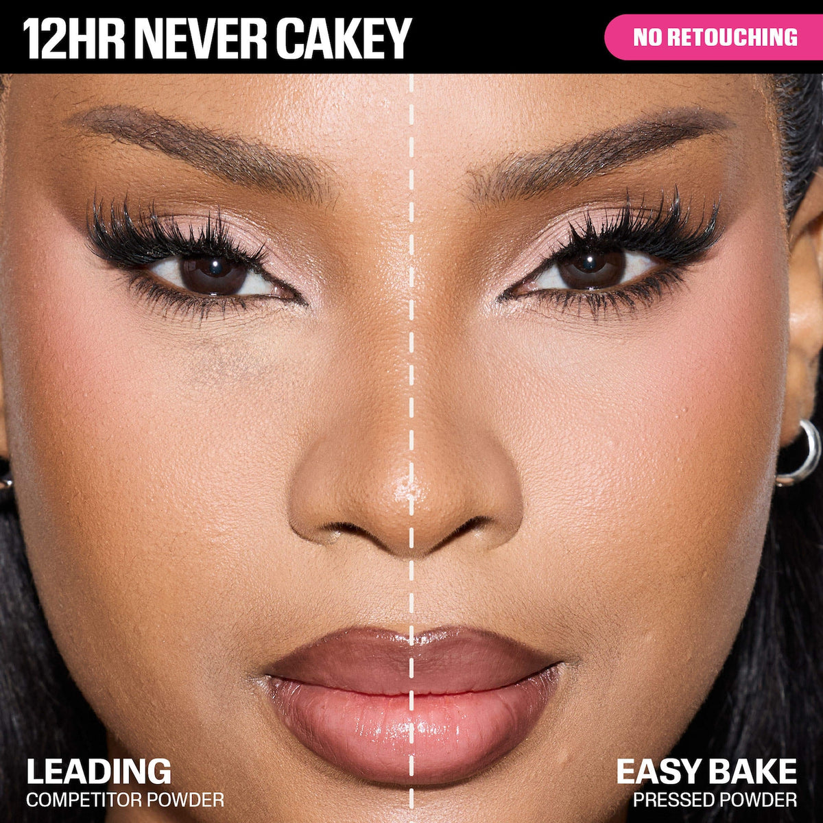 Huda Beauty Easy Bake Airbrush Matte Pressed Setting Powder - Ube Birthday Cake