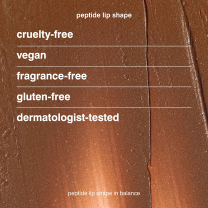 Rhode Peptide Lip Shape Contouring Lip Shaper - Balance - caramel brown