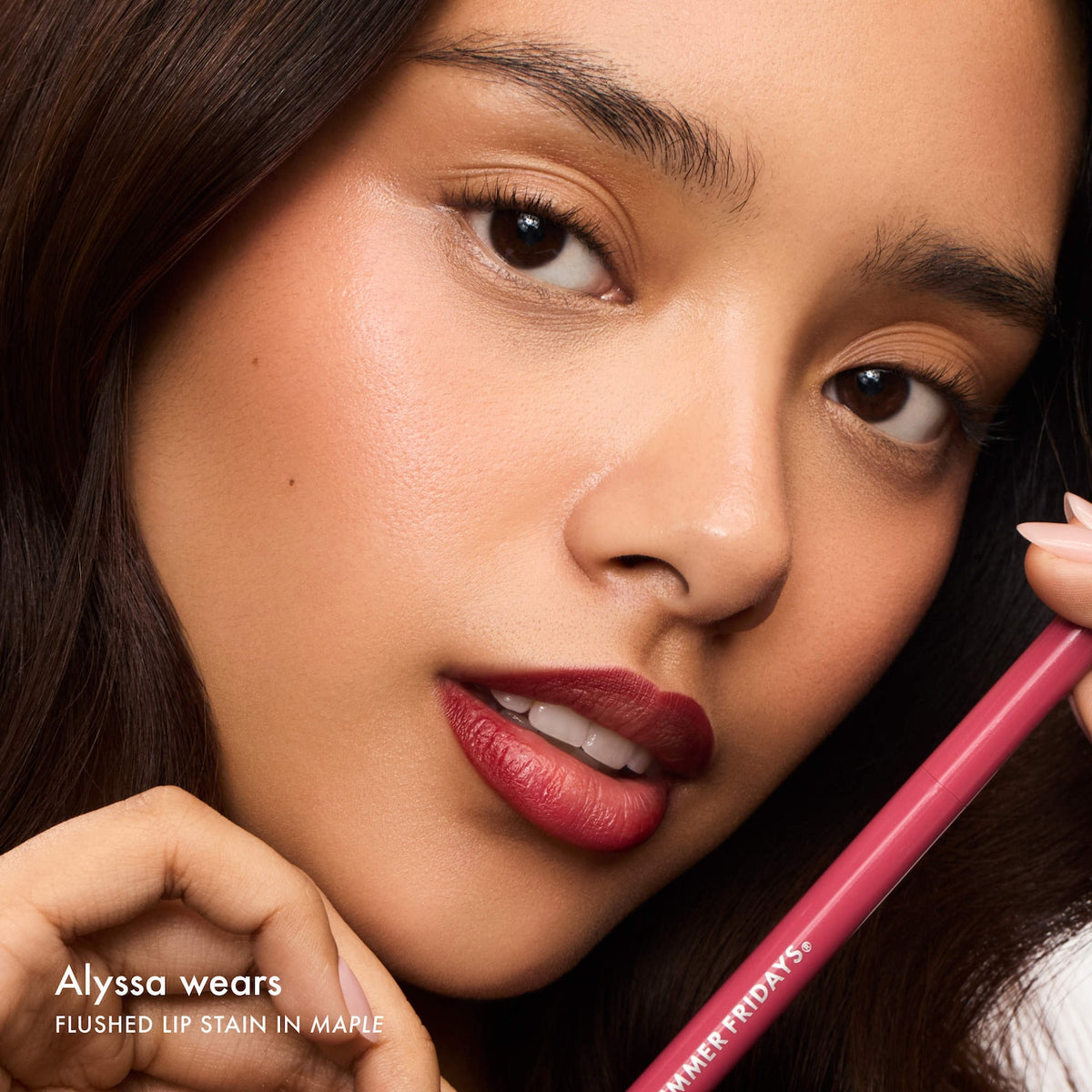Summer Fridays Flushed Lip Stain 12HR Long-Lasting Lip Tint