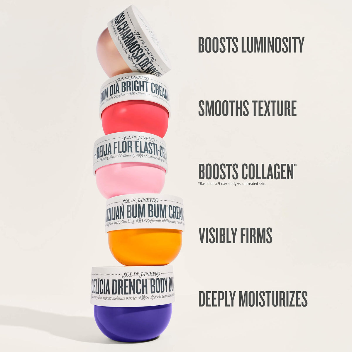 Sol de Janeiro Delícia Drench™ Deeply Moisturizing Body Butter for Dry Skin - 75 ml