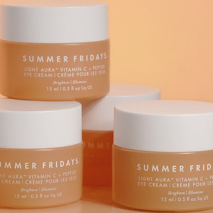 Summer Fridays Light Aura Vitamin C + Peptide Eye Cream - 15 ml