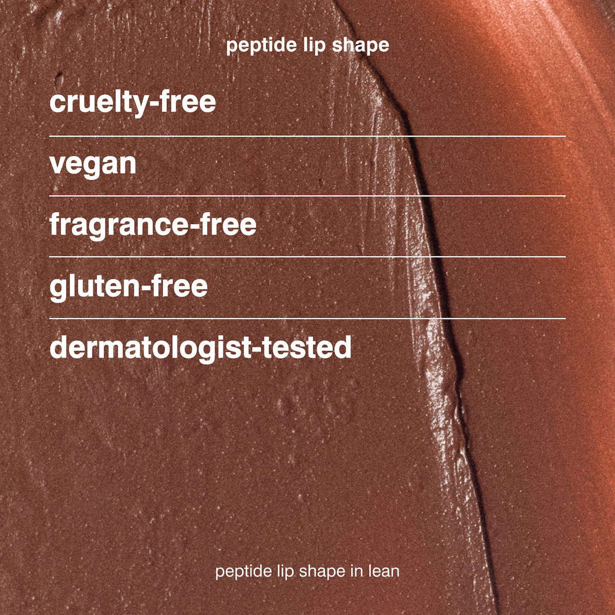Rhode Peptide Lip Shape Contouring Lip Shaper - Lean - warm medium brown