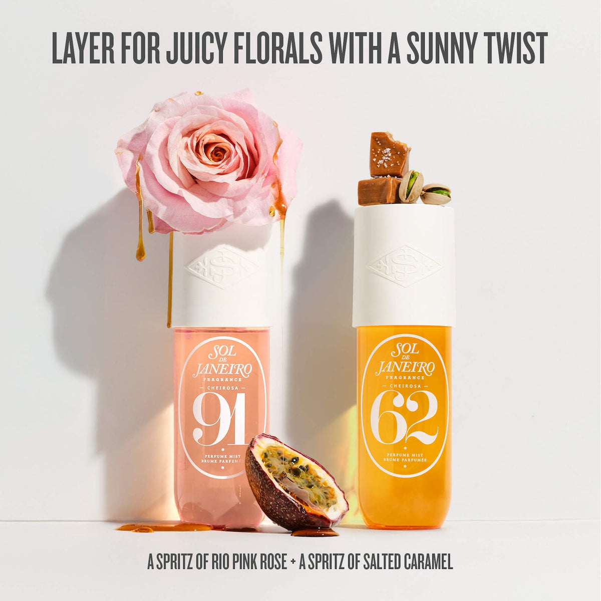 Sol de Janeiro Cheirosa 91 Rosa Charmosa Body & Hair Perfume Mist - 240 ml
