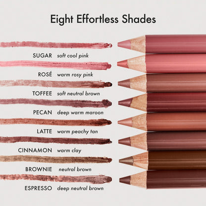 Summer Fridays SoftLine Lip Liner Creamy Sculpting Lip Pencil - Cinnamon - warm clay