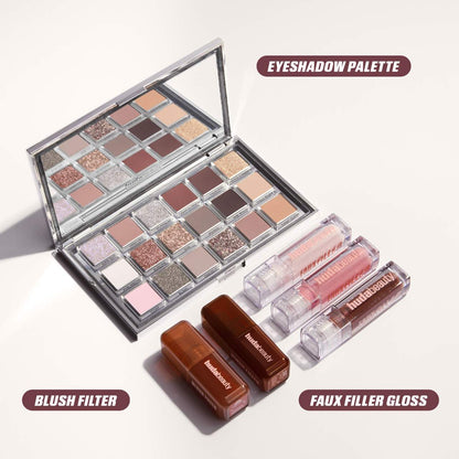 Huda Beauty Faux Filler Shiny Non-Sticky Lip Gloss