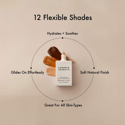 Summer Fridays Sheer Skin Tint with Hyaluronic Acid + Squalane