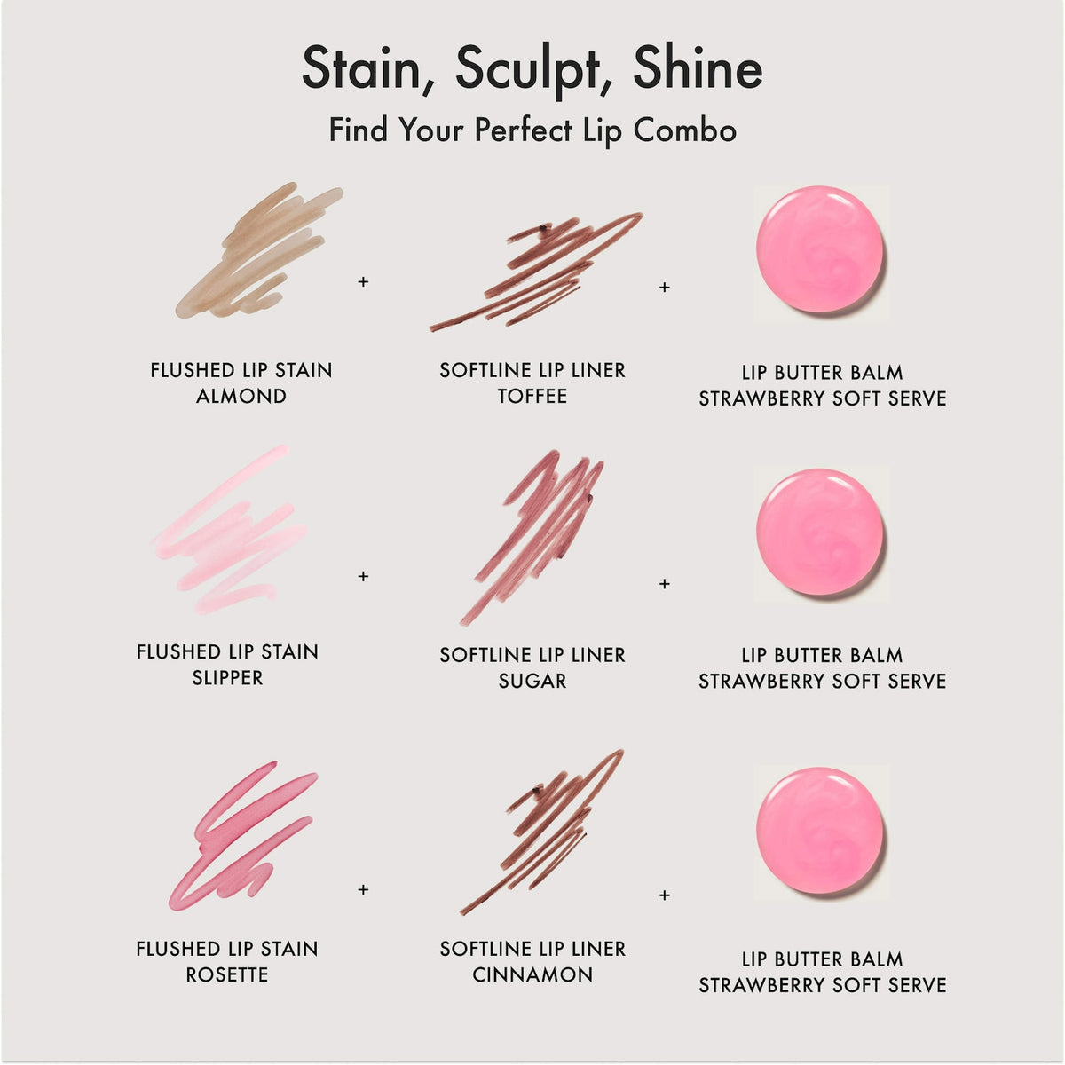 Summer Fridays Lip Butter Balm Treatment for Hydration + Nourishing Shine - Strawberry Soft Serve