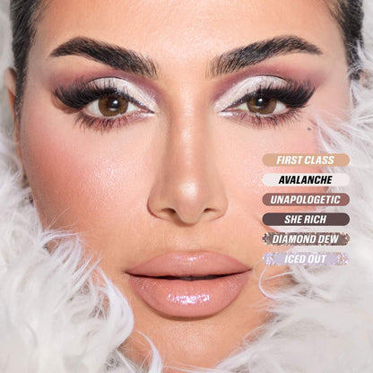 Huda Beauty Icy Nude Eyeshadow Palette - 16,1 g