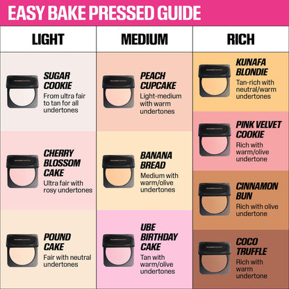 Huda Beauty Easy Bake Airbrush Matte Pressed Setting Powder - Cinnamon Bun