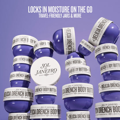 Sol de Janeiro Mini Delícia Drench™ Deeply Moisturizing Body Butter for Dry Skin - 75 ml