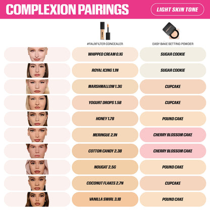 Huda Beauty #FauxFilter Matte Buildable Coverage Waterproof Concealer