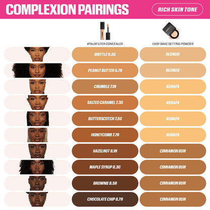 Huda Beauty #FauxFilter Matte Buildable Coverage Waterproof Concealer