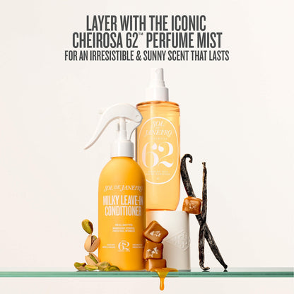 Sol de Janeiro Milky Leave-In Conditioning Spray for Smoothing Split Ends and Frizz - 200 ml
